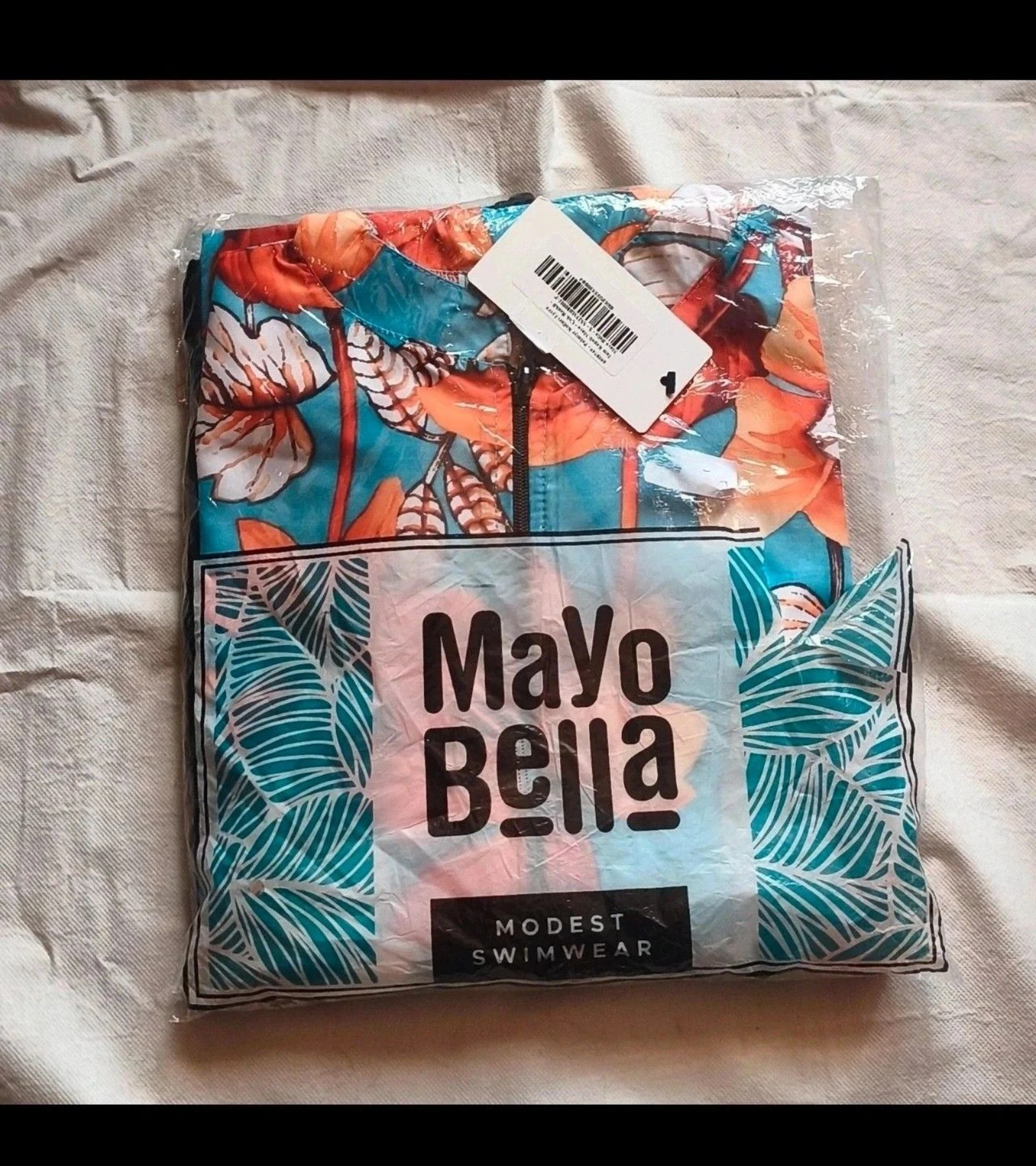 Burkini / Bañador Modesto Floral Mayo Bella (Set 3 Piezas) Femme Donna  – photo 7